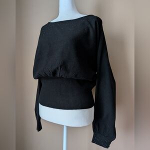 Belldini Black Women's Sweater with Subtle Sparkle